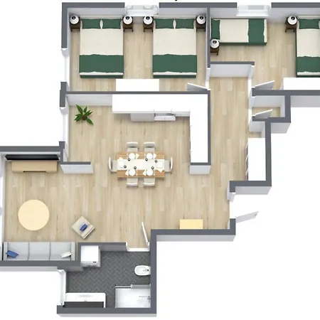 Center Charm In Exclusive Eiganes - Modern & Spacious * 斯塔万格